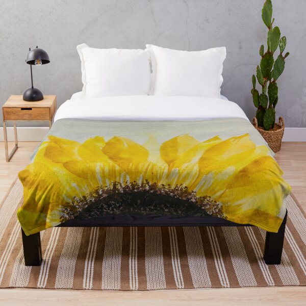 Item preview, Giant Watercolor Sunflower designed and sold by JuniperWD.