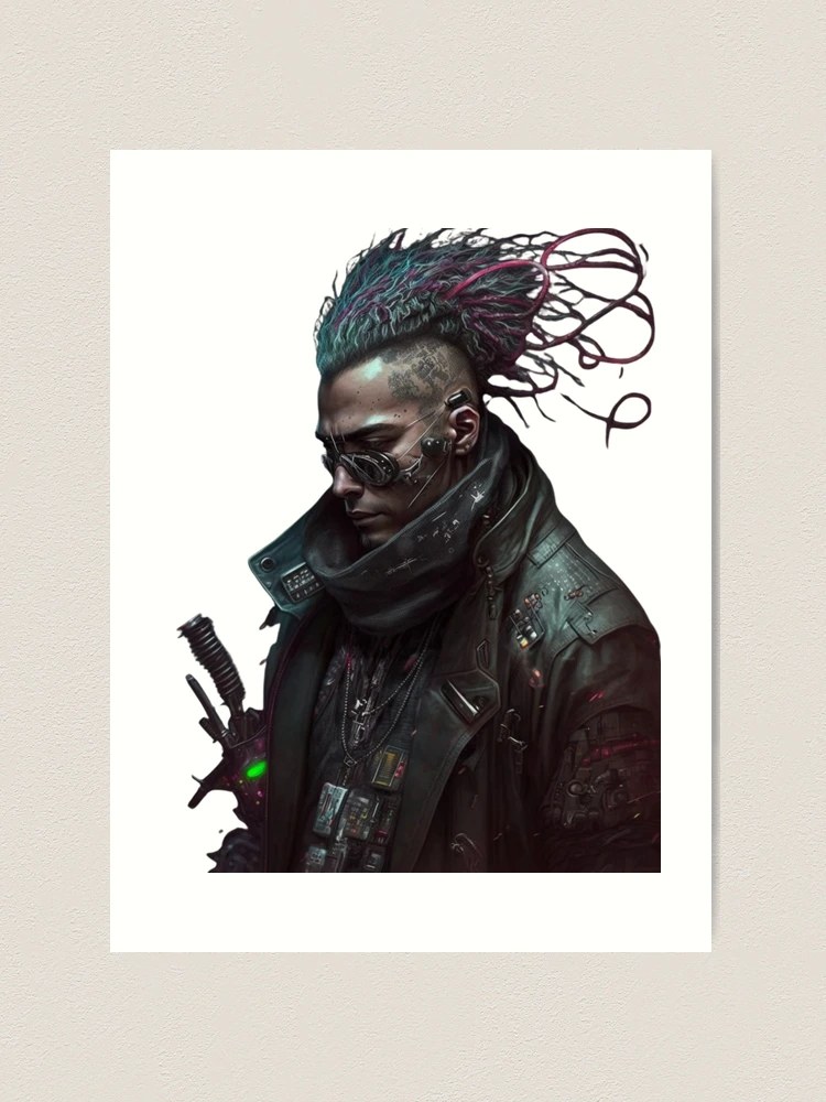 SR5] Illustration de couverture de Hard Targets  Art cyberpunk, Caractère  cyberpunk, Illustration