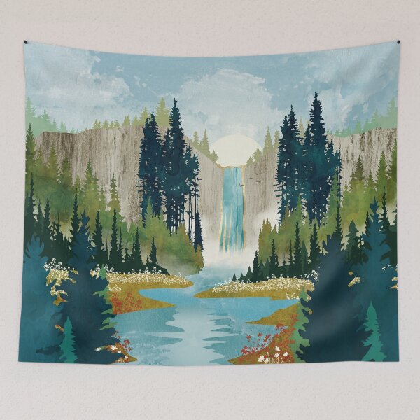 Item preview, Waterfall Vista designed and sold by spacefrogdesign.