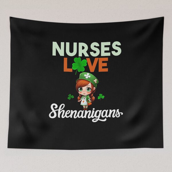 Item preview, Nurses Love Shenanigans - St Patricks Day designed and sold by smailjr.