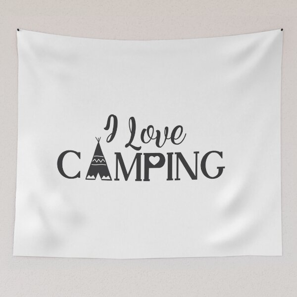 Item preview, I LOVE CAMPING designed and sold by SticerOcean.