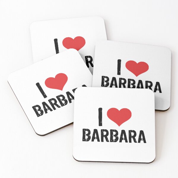 Item preview, I Love Barbara designed and sold by The "I Love Everything" Shop.
