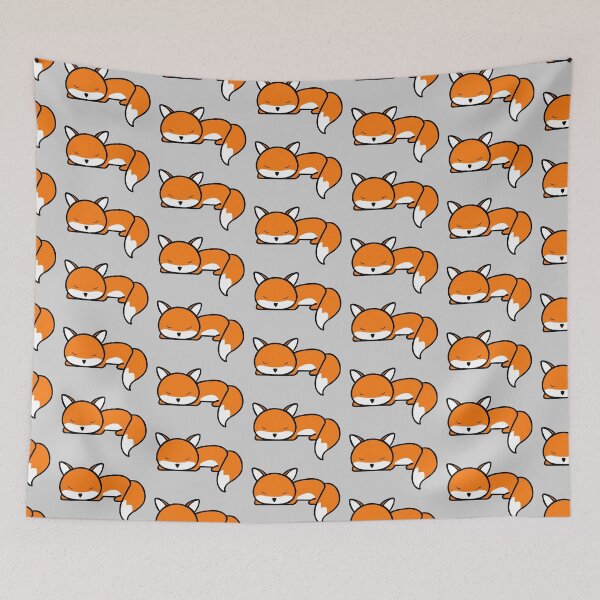 Item preview, Cute Kawaii Cartoon Fox designed and sold by 8thStreetDesign.
