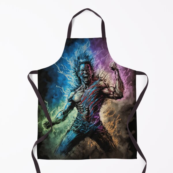 Item preview, Cool Watercolor Art-Warrior Of The Elements  designed and sold by letsgetinspired.