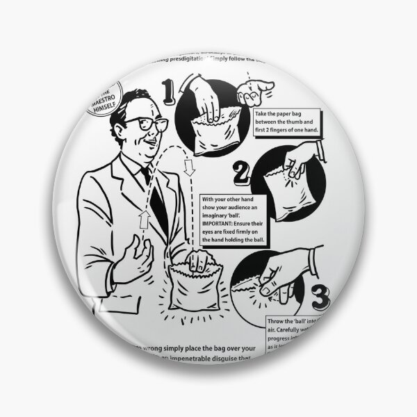 Item preview, Eric Morecambe Bag Trick designed and sold by HappyToast.