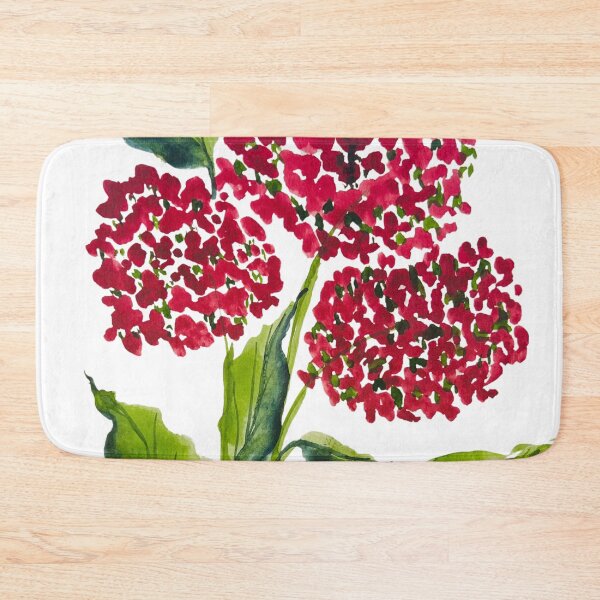 Item preview, Watercolor Geranium Flowers designed and sold by JuniperWD.