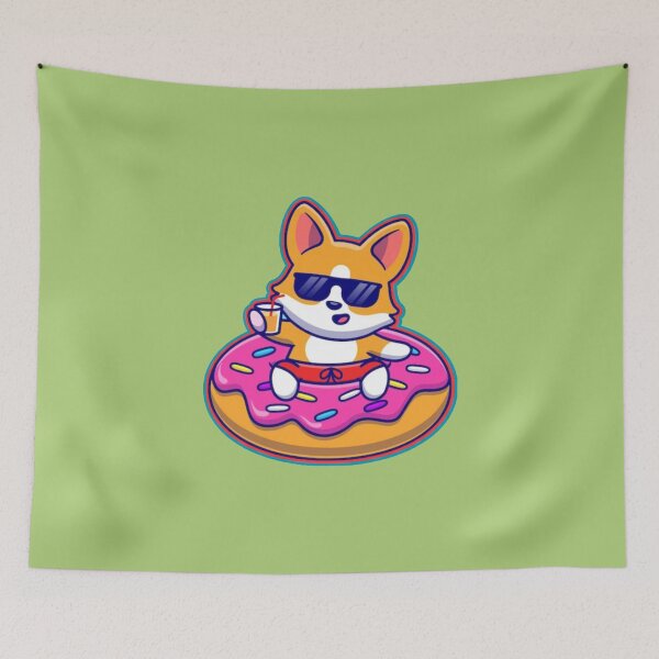 Item preview, kawaii dog plush designed and sold by comicc.