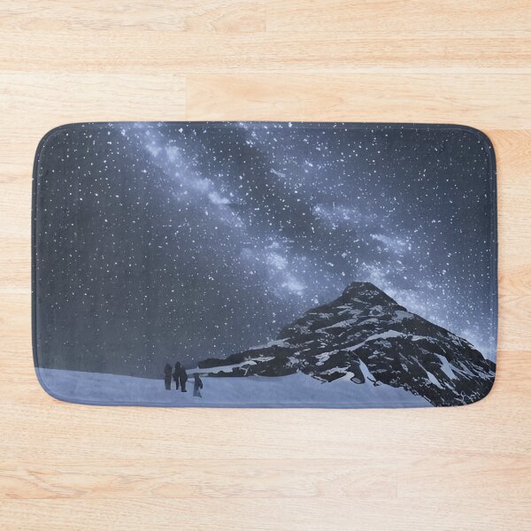 Item preview, Snowy Mountain With Night Sky designed and sold by Oni's Realm  Studio.