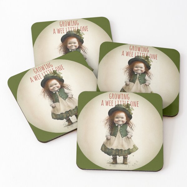 Item preview, Growing a wee little one St Patrick's maternity design designed and sold by Printellarium.