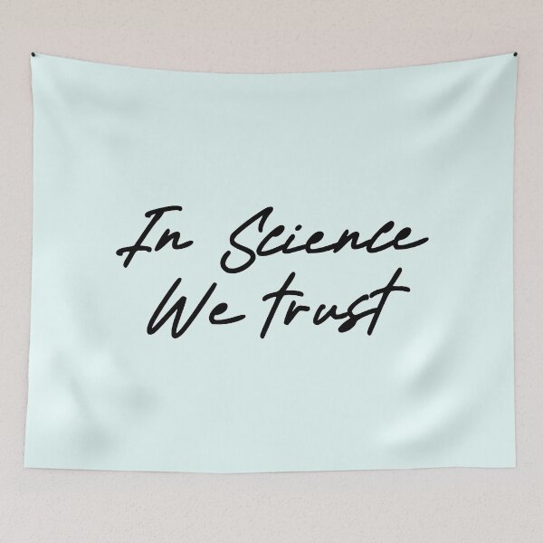 Item preview, In science we trust (black) designed and sold by didijuca.