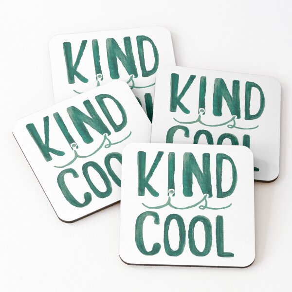 Item preview, Kind is Cool Green Watercolor on White designed and sold by designcardinal.