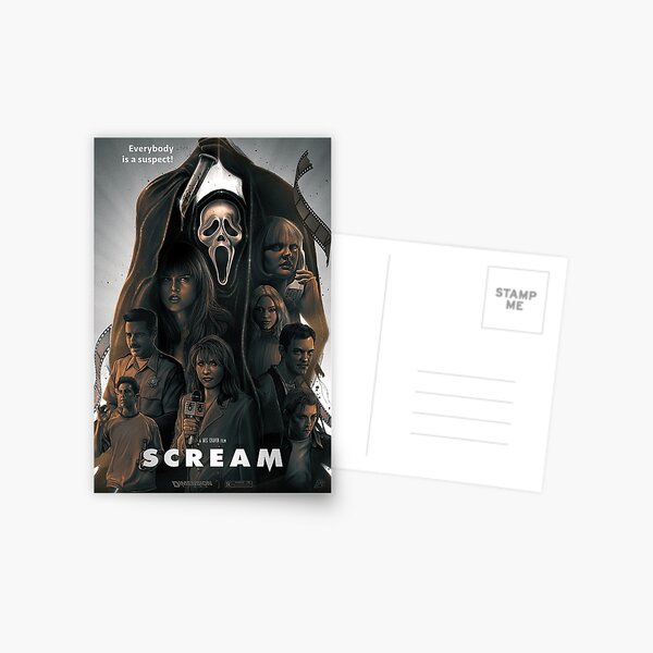 scream VI - scream 6 movie poster  Postcard for Sale by davidjones16598