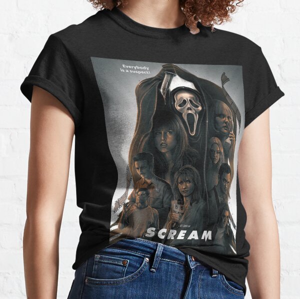 Scream VI Poster Shirt Scream 6 Tshirt Official Poster 2023 Cast Sweatshirt  - Best Seller Shirts Design In Usa