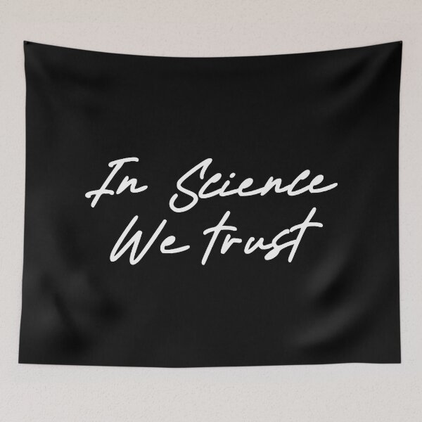 Item preview, In science we trust (white) designed and sold by didijuca.