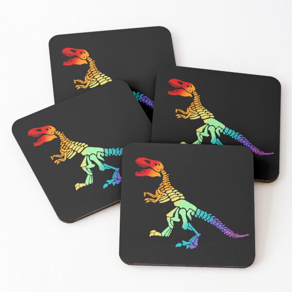 Item preview, Rainbow dinosaur designed and sold by Manxcraft.