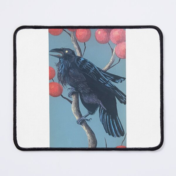 Item preview, Raven in Persimmons Tree designed and sold by H2oColorgirl.