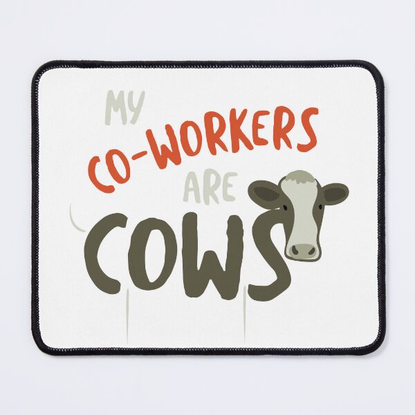Item preview, Rancher My Co-Workers Are Cows designed and sold by whyitsme.