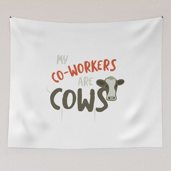 Item preview, Rancher My Co-Workers Are Cows designed and sold by whyitsme.