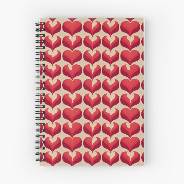Item preview, Hearts on beige background designed and sold by YeKnot.