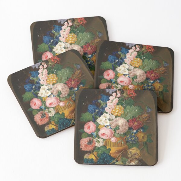Item preview, Vintage Botanical Painting | Flowers | Roses in a Vase | Dark Academia Decor designed and sold by archerfield.