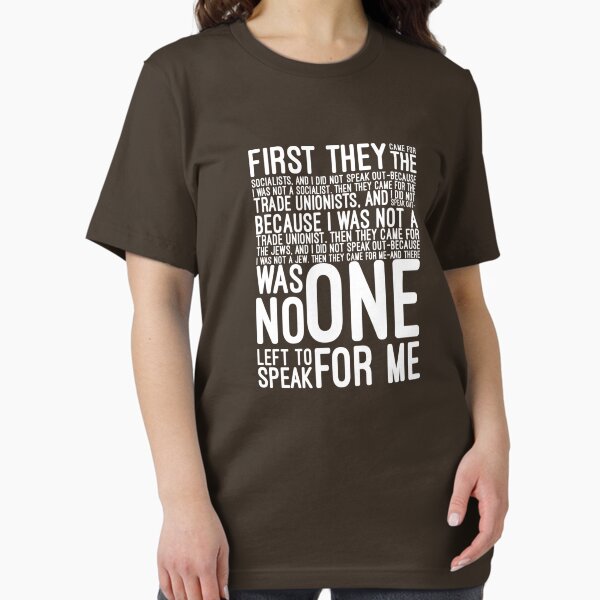 Item preview,  First they came for the socialists designed and sold by Mae i live.