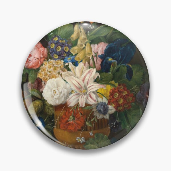Item preview, Vintage Botanical Painting | Flowers Still Life | Roses in a Vase | Dark Academia Decor designed and sold by archerfield.