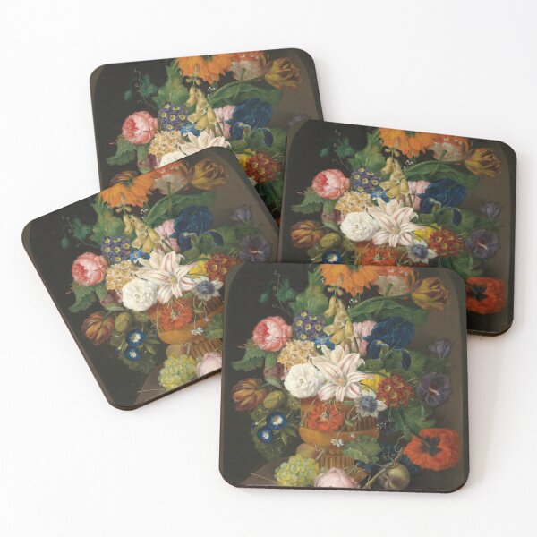 Item preview, Vintage Botanical Painting | Flowers Still Life | Roses in a Vase | Dark Academia Decor designed and sold by archerfield.