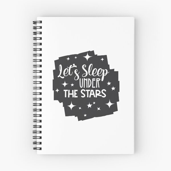 Item preview, LET'S SLEEP UNDER THE STAR designed and sold by SticerOcean.