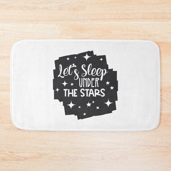 Item preview, LET'S SLEEP UNDER THE STAR designed and sold by SticerOcean.