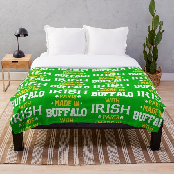 Aperçu de l'œuvre Fabriqué en Buffalo Irish créée et vendue par BfloSportsStore.