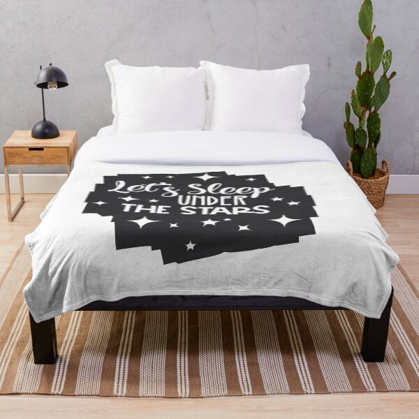 Item preview, LET'S SLEEP UNDER THE STAR designed and sold by SticerOcean.