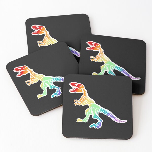 Item preview, Rainbow dinosaur  designed and sold by Manxcraft.