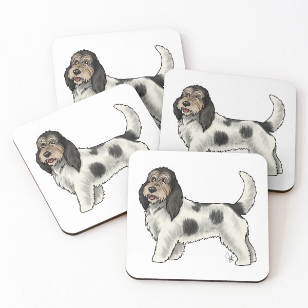 Item preview, Grand Basset Griffon Vendeen - Black and Tan designed and sold by Jennifer Stolzer.