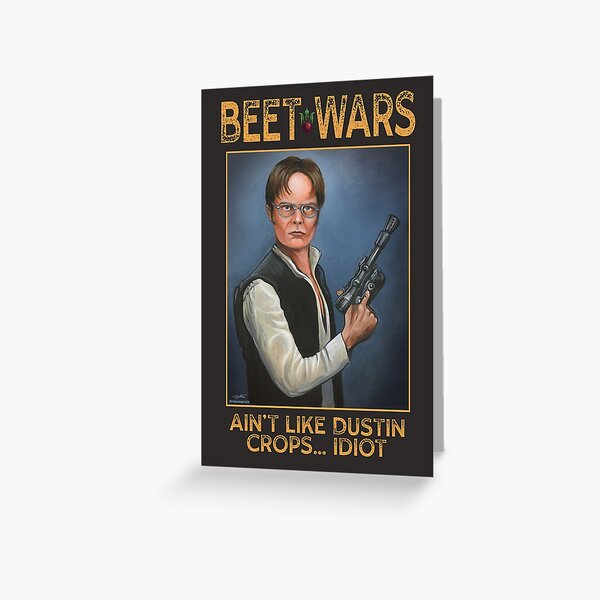Beet Wars Greeting Card