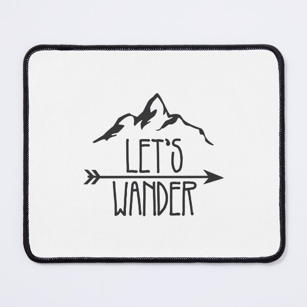 Item preview, LET'S WANDER designed and sold by SticerOcean.