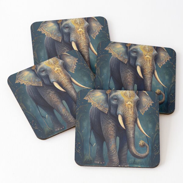 Item preview, Mystical Elephant Elegant Art designed and sold by HakimeDesign.