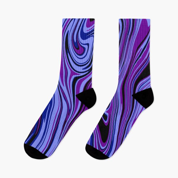 Item preview, Abstract Purple, Dark Blue, and Black Paint Pour Swirls Design, made by EndlessEmporium designed and sold by EndlessEmporium.