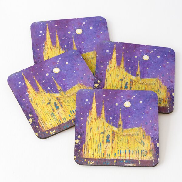 Item preview, Cologne Cathedral and Sky Full Of Stars designed and sold by Natalia_Shchip.