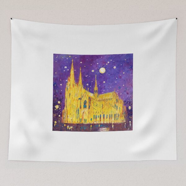 Item preview, Cologne Cathedral and Sky Full Of Stars designed and sold by Natalia_Shchip.