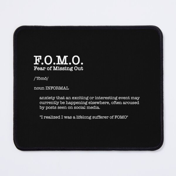Item preview, FOMO (white) designed and sold by didijuca.
