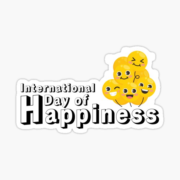 Item preview, International Day of Happiness Special designed and sold by Crafty-Hawk.