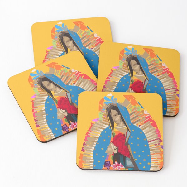 Item preview, Virgin of Guadalupe, Yellow Background designed and sold by eneltepeyac.