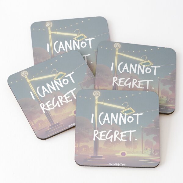 Item preview, i cannot regret. designed and sold by Bethan Rose Studio.