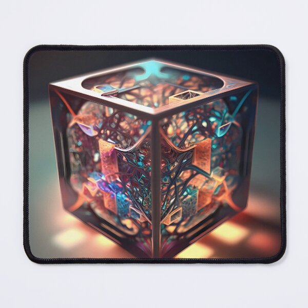 Item preview, Stained Hyper Lattice Cube designed and sold by KazNebel.