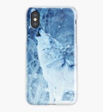 Howling Arctic Wolf iPhone Case