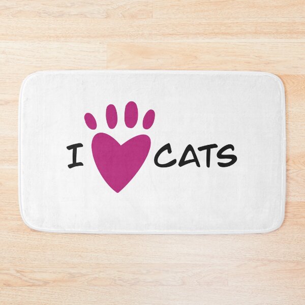 Item preview, I Love Cats designed and sold by sevenbells.