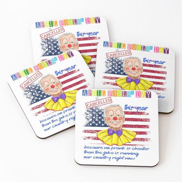 Item preview, April fools day cancelled | Funny Joe Biden joke designed and sold by Deco-Design.