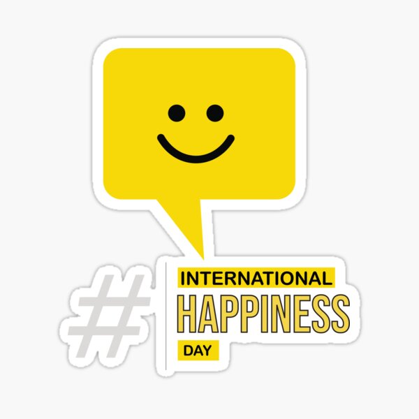 Item preview, International Day of Happiness Special designed and sold by Crafty-Hawk.
