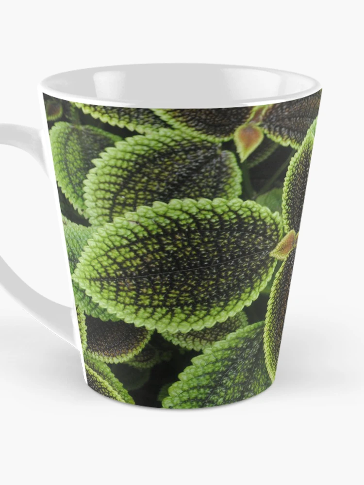 Thumbnail 3 of 4, Coffee Mug, Green Ric Rac Edging designed and sold by Sandra Fortier.
