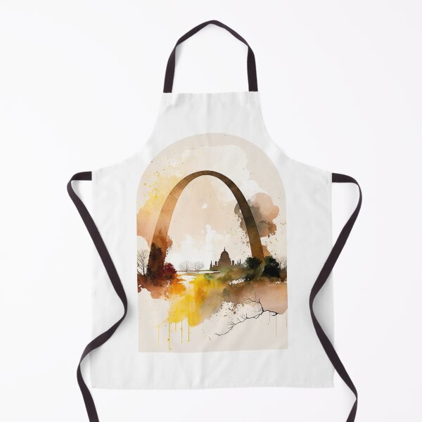 Artikelvorschau, Gateway Arch National Park Boho Watercolor Arch entworfen und verkauft von PikoApparel.